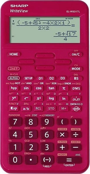 Sharp WriteView EL-W531TL, rot
