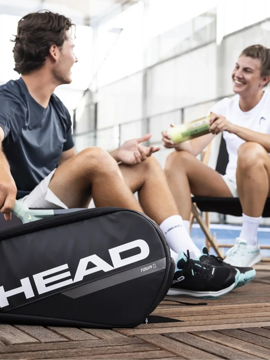 Head Tour Padel L Tennistasche schwarz/weiß