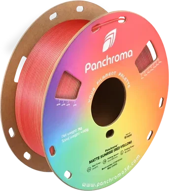 Polymaker Panchroma PLA Dual matt, Sunrise (Red-Yellow), Spule, 1.75mm, 1.00kg