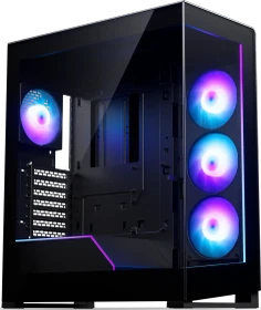 Phanteks NV5X Black, Glasfenster