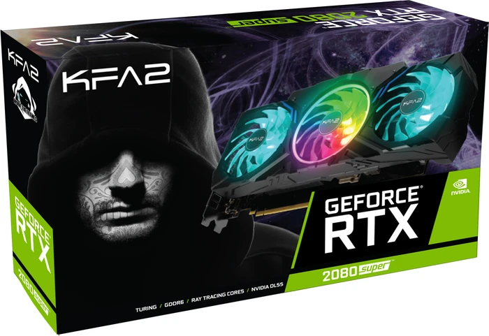 KFA2 GeForce RTX 2080 SUPER Work The Frames Edition, 8GB GDDR6, HDMI, 3x DP