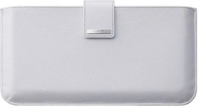Sony Vaio VGP-CKP1/W Leder Schutzhülle weiß