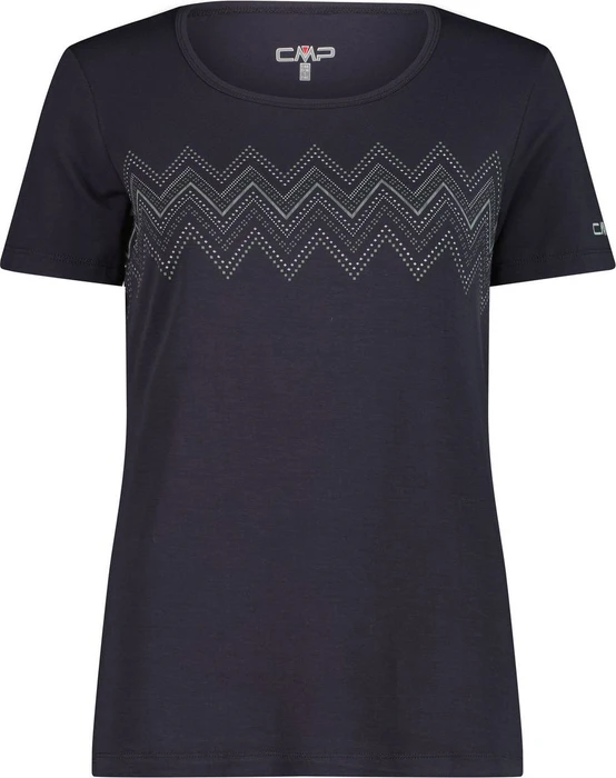CMP Bamboo Funktionsshirt kurzarm antracite/pistachio (Damen)
