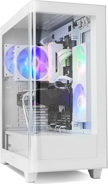 Nox Xtreme Hummer Ether White, Glasfenster