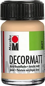Marabu Decormatt Acryl Acrylfarbe, rosé beige, 15ml