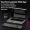 Keychron K17 Max, grau, LEDs weiß, Gateron LOW PROFILE 2.0 RED, USB/Bluetooth, UK Vorschaubild