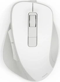 Hama MW-500 Ergonomic Silent Wireless weiß, USB (00173082)