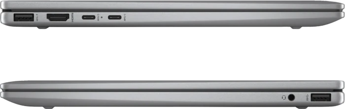 HP Envy x360 2-in-1 14-fa0457ng, Meteor Silver, Ryzen 5 8640HS, 16GB RAM, 512GB SSD, DE