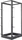 Intellinet Universalgestell 26HE, schwarz, 559mm tief (714242)