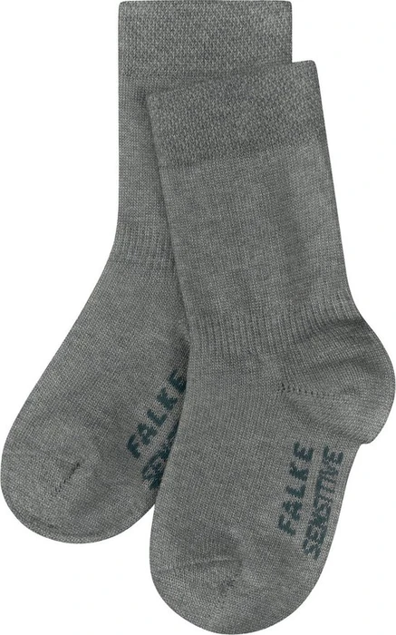 Falke Sensitive Babys Socken light greymel. (Junior)