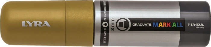 Lyra Graduate Mark All Permanentmarker 8mm gold