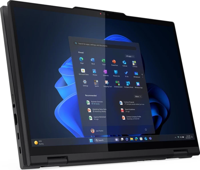 Lenovo ThinkPad T14s 2-in-1 G1, schwarz, Core Ultra 5 225U, 16GB RAM, 512GB SSD, DE
