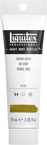 Liquitex Professional Heavy Body Acrylic green gold, 59ml