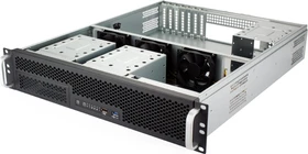 Fantec SG-290, schwarz, 2HE, ATX
