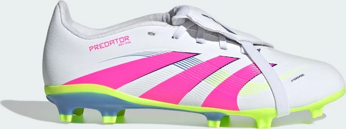 adidas Predator League Fold-Over Tongue FG cloud white/lucid pink/lucid lemon (Junior)