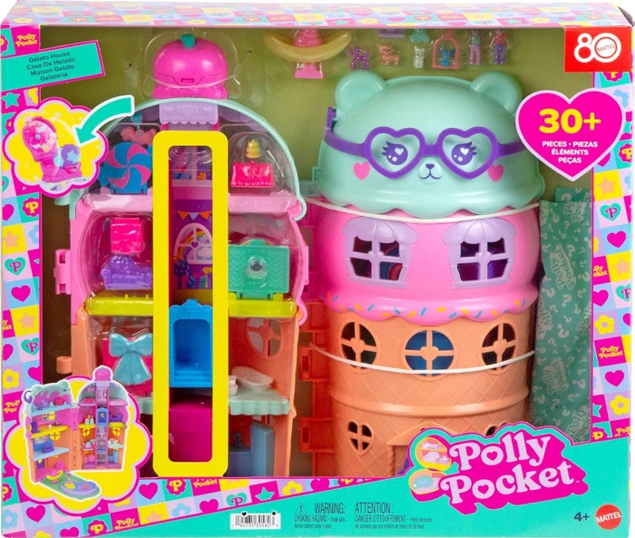 Mattel Polly Pocket - Gelateria-Haus