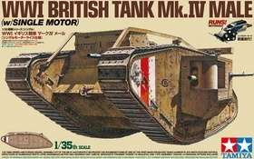Tamiya WWI Brit. Panzer Mk. IV Male