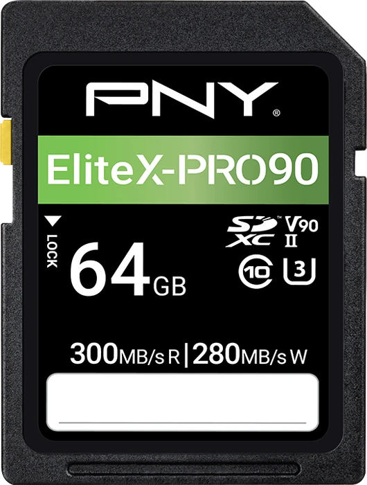 PNY EliteX-PRO 90, SD UHS-II U3, V90