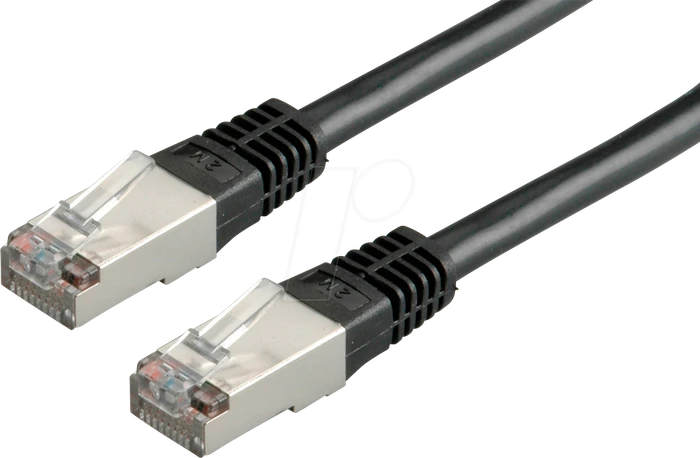 Value Patchkabel, Cat6, S/FTP, RJ-45/RJ-45, 10m, schwarz
