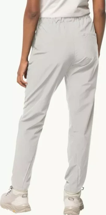 Jack Wolfskin Bike Commute Hose lang silver cloud (Damen)