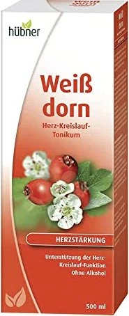 Hübner Weißdorn Herz-Kreislauf-Tonikum, 500ml
