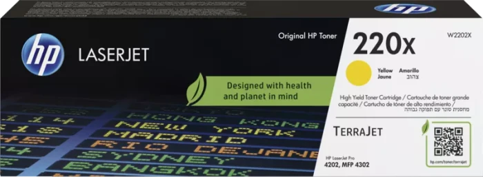 HP Toner 220X gelb