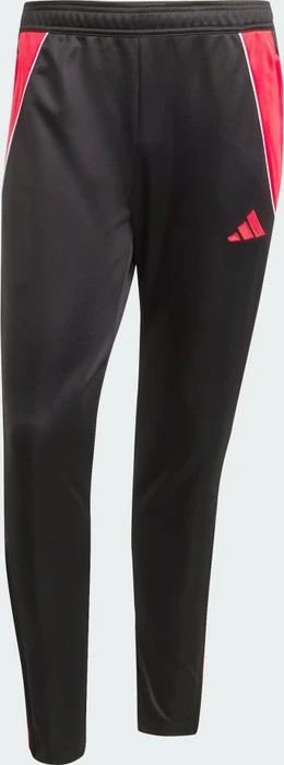 adidas Tiro 24 Slim Trainingshose lang black/pure ruby (Herren)