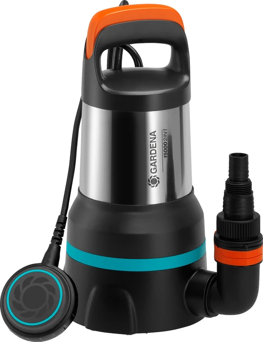 Gardena 15000 Elektro-Klarwassertauchpumpe/Schmutzwassertauchpumpe