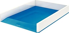 Leitz WOW Briefablage, A4, blau/weiß