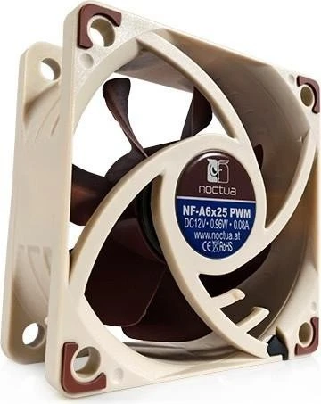 Noctua NF-A6x25 PWM, 60mm