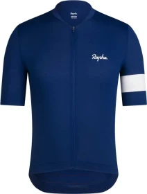 Rapha Core Lightweight Trikot kurzarm navy/white (Herren)