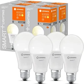 Osram Ledvance SMART+ WiFi Classic A60 60 9W/827 E27, 4 Stück