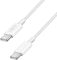 LogiLink USB-C Kabel, USB 2.0, 480Mb/s, 60W PD, USB-C Stecker auf USB-C Stecker, Nylon, weiß, 0.5m Vorschaubild