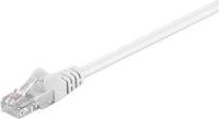 MicroConnect Patchkabel, Cat5e, U/UTP, RJ-45/RJ-45, 0.25m, weiß