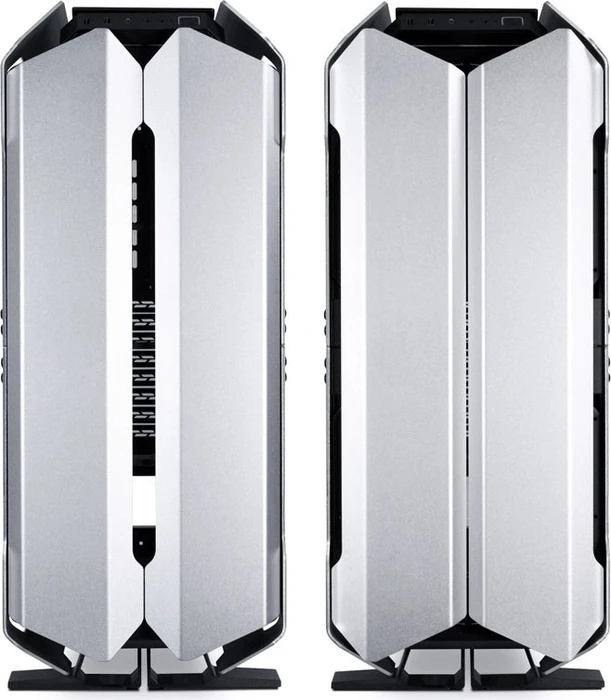 Lian Li Odyssey X, silber, Glasfenster