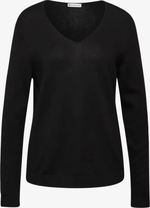 Street One V-Neck Pullover schwarz (Damen)