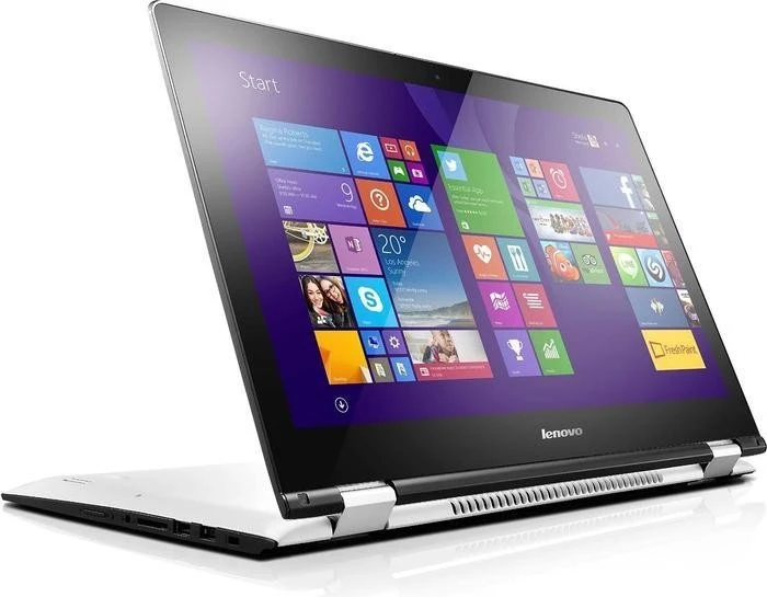 Lenovo Yoga 500-15ISK, weiß, Core i7-6500U, 8GB RAM, 1TB HDD, GeForce 940M, DE