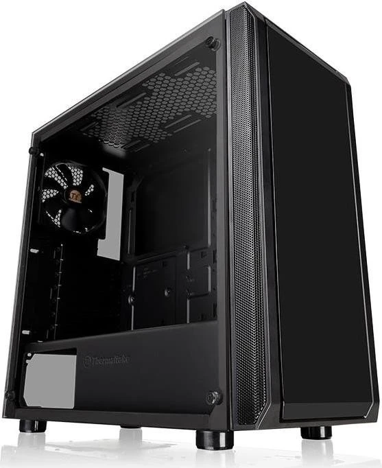 Thermaltake Versa J25 TG, schwarz, Glasfenster