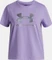 Under Armour Rival Shimmer Funktionsshirt kurzarm transparent/weiß (Junior) Vorschaubild