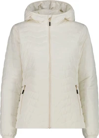 CMP Wattierte Stepp Kapuze Jacke weiß (Damen)