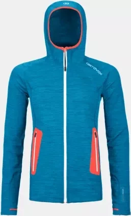 Ortovox Fleece Light Hoody Funktionsjacke heritage blue blend (Damen)
