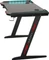 Raptor GT-100 RGB Schreibtisch 120x60cm schwarz/schwarz Vorschaubild