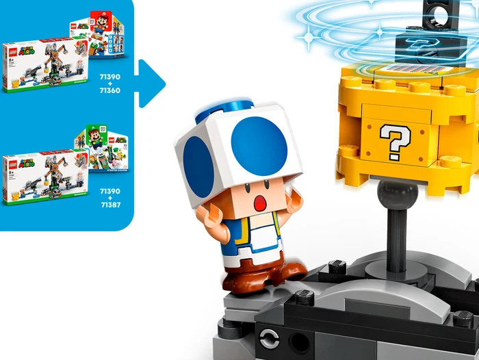 LEGO Super Mario - Reznors Absturz Erweiterungsset