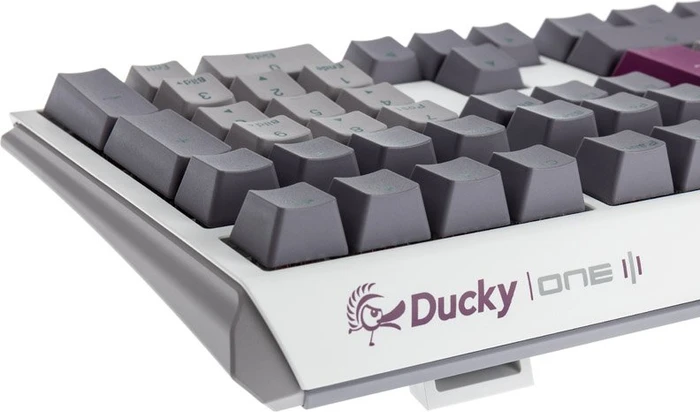 Ducky One 3 Mist Grey PBT, LEDs RGB, MX RGB RED, USB, DE
