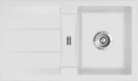 systemceram Genea 87 F Einbau Becken reversibel satin
