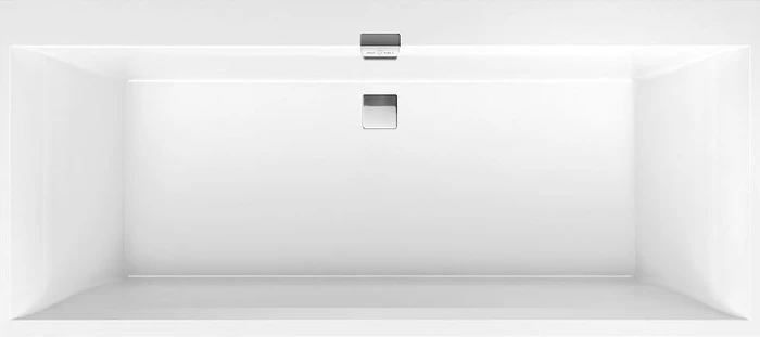 Villeroy & Boch Squaro Edge 12 Rechteck-Badewanne 180x80cm, stone white
