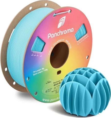 Polymaker Panchroma PLA, Aqua Blue, Spule, 1.75mm, 1.00kg