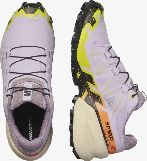 Salomon Speedcross 6 orchid petal/black/sulphur spring (Damen)