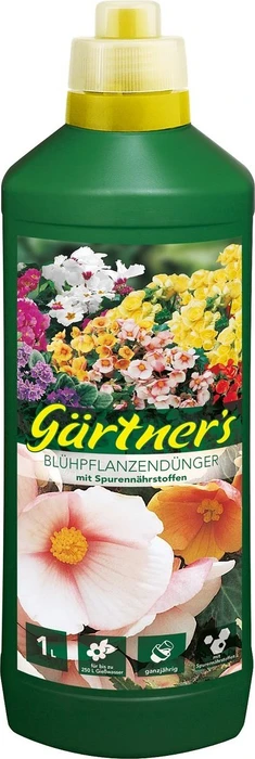 Gärtner's Blühpflanzendünger mit Spurennährstoffen, 1l