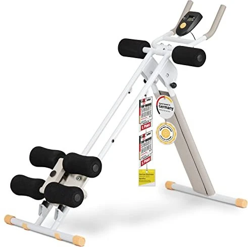 SportPlus Ab Plank Flex Bauchtrainerbank blau